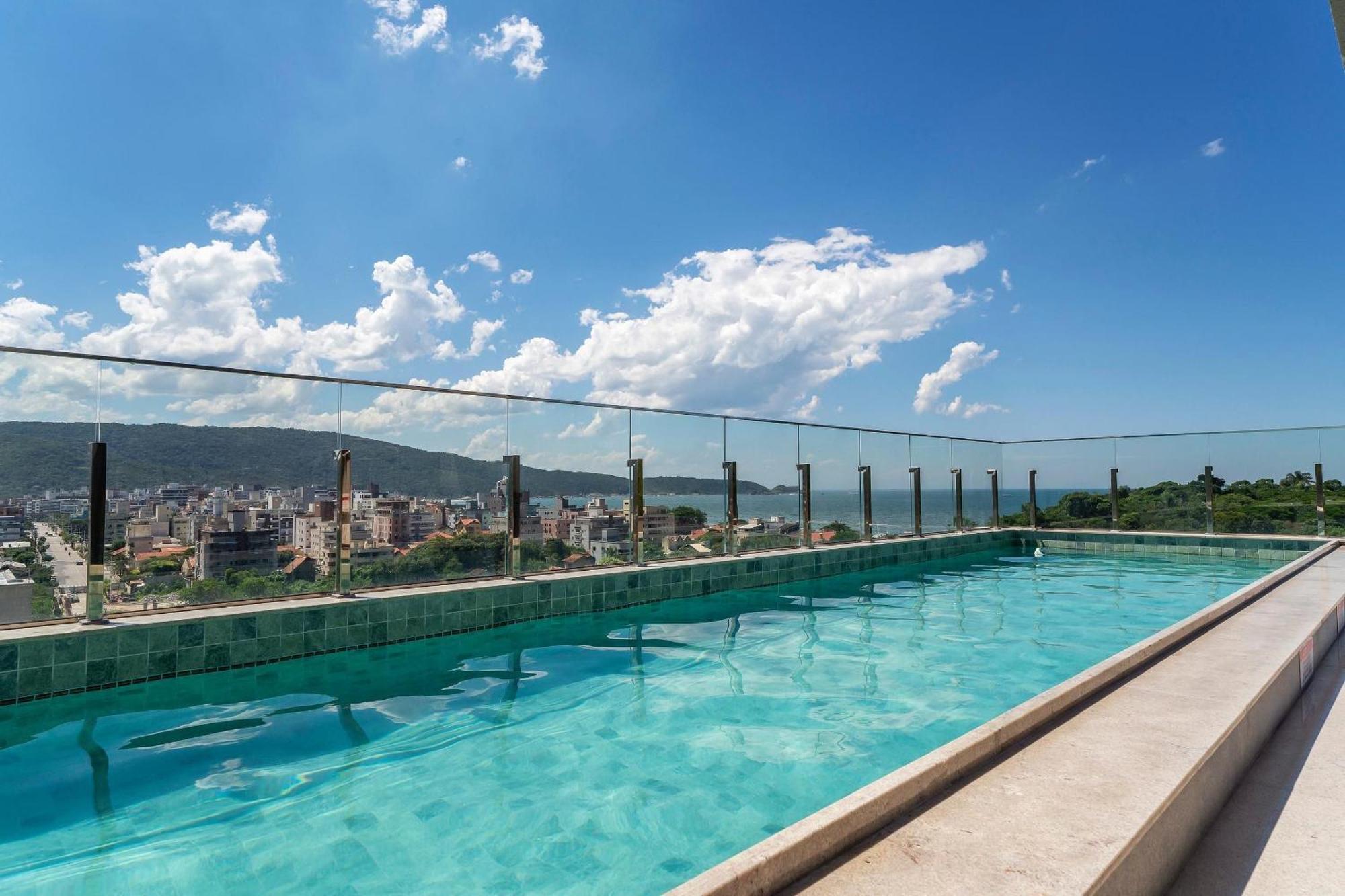 Elegance Apartamentos 1 Quarto Para 4 Pessoas Em Bombinhas Eksteriør bilde
