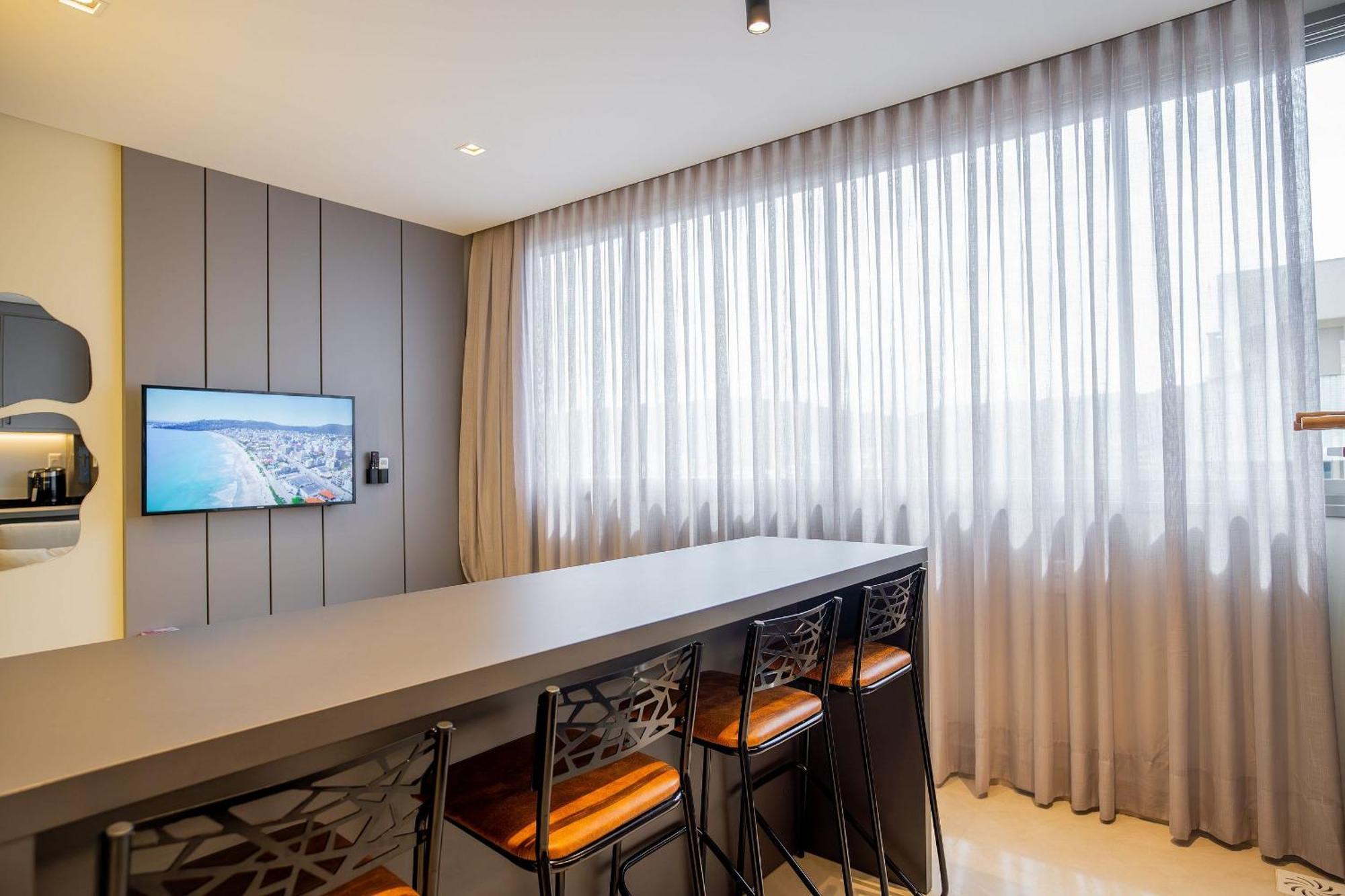 Elegance Apartamentos 1 Quarto Para 4 Pessoas Em Bombinhas Eksteriør bilde